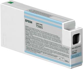 Tintes printera kasetne Epson Light Cyan T596500 UltraChrome HDR, zilganzaļa (cyan) krās., 350 ml
