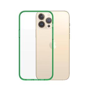 Telefono dėklas PanzerGlass ClearCase, skaidri sp./žalia sp., Apple