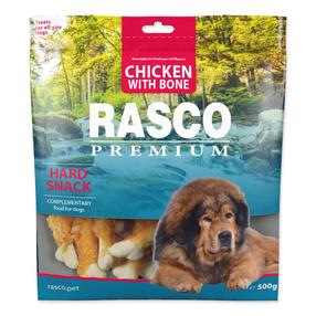 Лакомство для собак Rasco Premium Bone, курица, 0.5 кг