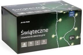 Lempučių girlianda RPBL-500L, 19 m, šaltai balta sp., 500 LED