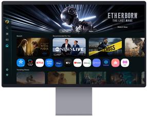 Monitorius Samsung Smart M9 M90SF LS32FM902SUXDU, 32", 0.03 ms