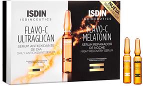 Ампулы для ухода за лицом Isdin Isdinceutics Flavo-C Melantonin, 40 мл