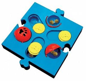 Žaislas šuniui, interaktyvus žaislas Spot Seek-A-Treat, 33 cm, mėlyna sp.