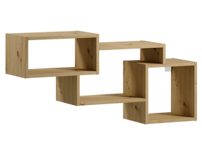 Sieninė lentyna Alitty, ąžuolo sp., 46 cm x 96 cm x 25 cm