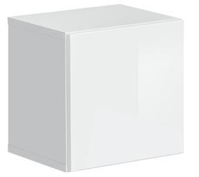 Pakabinama spintelė ASM Switch SW5, balta sp., 30 cm x 25 cm x 30 cm