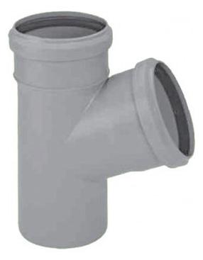 Trejgabals iekštelpu kanalizācijai Magnaplast HTplus, 110 mm x 110 mm, 67 °