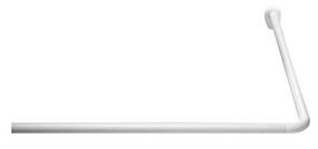 Vonios karnizas Ridder, 80 - 170 cm, Ø 25 mm, balta