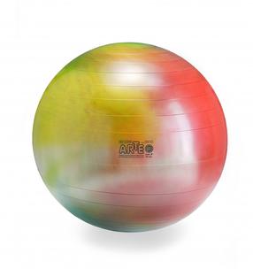 Gimnastikos kamuolys Gymnic Arte, įvairių spalvų, 75 cm