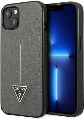 Telefono dėklas Guess GUHCP14LPSATLG, juoda sp., Apple
