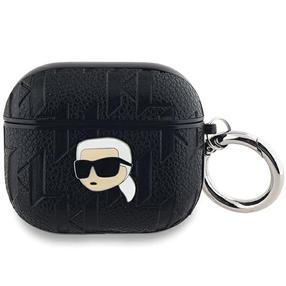 Kõrvaklappide ümbris Karl Lagerfeld Apple AirPods 3, must v.