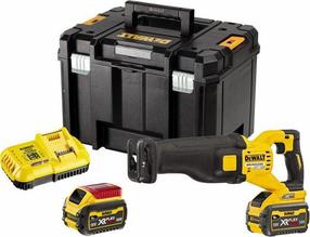 Akumuliatorinis stūmoklinis pjūklas Dewalt DCS389X2-QW, 54 V
