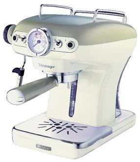 Pusiau automatinis kavos aparatas Ariete 1389/13 Espresso Vintage, smėlio sp.