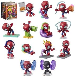 Žaislinė figūrėlė Marvel Spider-Man Thwip Life, 3.8 cm, (spalva/dizainas parenkami atsitiktine tvarka)