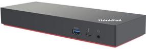 Dokkimisjaam ja pordi replikaator Lenovo ThinkPad Thunderbolt 3 40ANY230DK, must v./punane v.