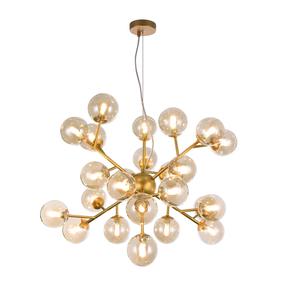 Lustra karināms Maytoni Modern MOD545PL-24G, G9, 24 x 28 W, caurspīdīga krās./šampanieša krās. / zelta krās.