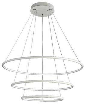 Lampa karināms Milagro Ring Orion ML503, LED, 3000 °K x 99 W, balta krās. / hroma krās.
