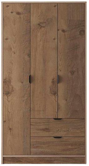 Spinta Kalune Design Arden 3, pine, 44 cm x 97 cm x 182 cm