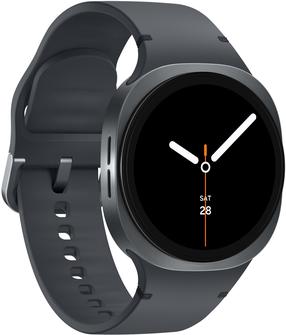 Viedais pulkstenis Samsung Galaxy Watch 8 44 mm, grafīta krās.