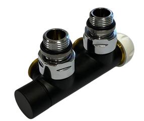 Клапан радиатора Carlo Poletti Twinvalve V371, комбинированный, для радиатора, 1/2''