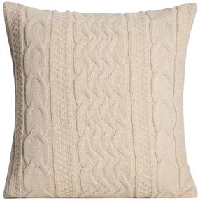Dekoratīvs spilvena pārvalks Homla Flave 782602, bēša krās., 45 cm x 45 cm