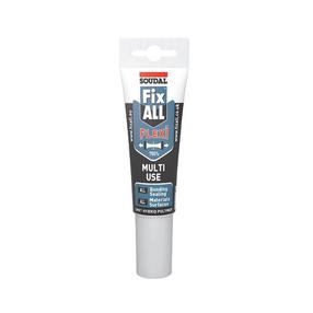 Клей готовы к использованию Soudal Fix ALL Flexi, 0.125 л, белый цв.