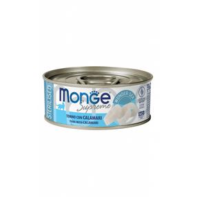 Šlapias kačių maistas Monge Supreme MN07894, tunas/kalmarai, 0.080 kg