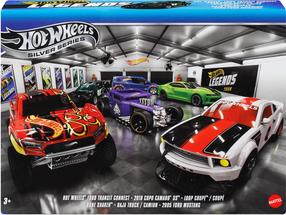 Žaislinių automobilių rinkinys Mattel Hot Wheels Silver Series Legends JLB24, įvairių spalvų