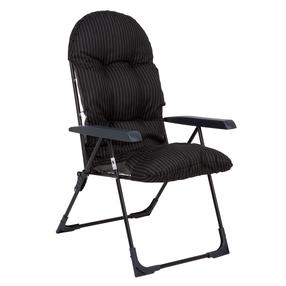 Lauko kėdė Patio Samar C012-07PB, juoda sp., 70 cm x 59 cm x 104 cm