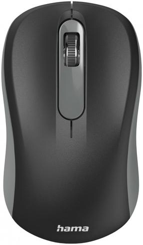 Juhtmevaba arvutihiir Hama AMW-200, must v./hall v.