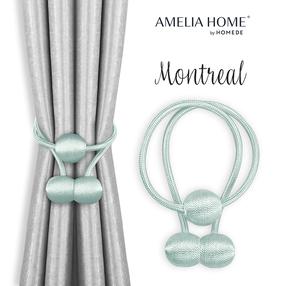 Užuolaidų segtukai Restilo Montreal 10625729, 3 cm, žalia sp., 2 vnt.