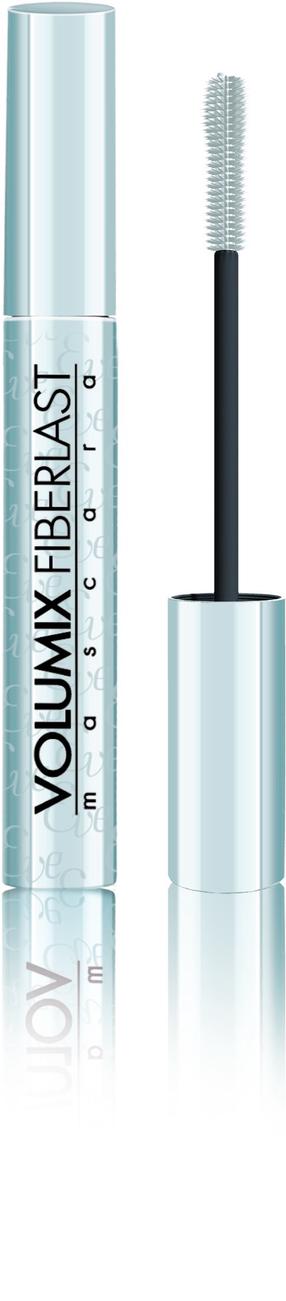 Тушь для ресниц Eveline Volumix Fiberlast, 11 мл, черный цв. black