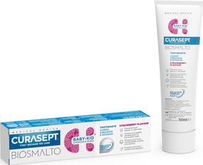 Hambapasta Curasept Biosmalto, maasika maitse, 50 ml