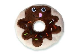 Žaislas šuniui, pliušinis Karlie Donut 521586, 14 cm, įvairių spalvų