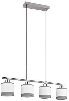 Šviestuvas lubų Reality Davos R31554006, E14, 4 x 10 W, balta sp. / chromo sp.