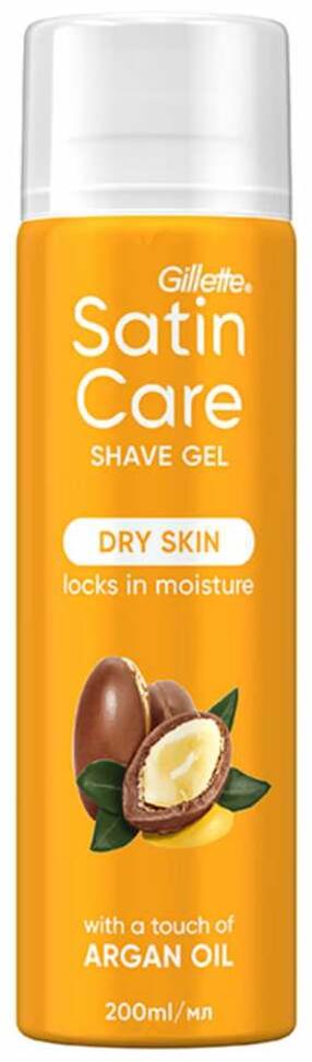 Skutimosi gelis Gillette Argan Oil, 200 ml