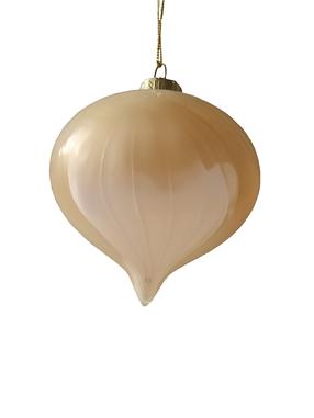 Eglītes rotājums Christmas Touch EBO440283, brūna krās./oranža krās., 8 cm, stikls
