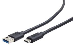 Vads Gembird USB-C / USB USB C male, USB 2.0 A male, 0.5 m, melna krās.