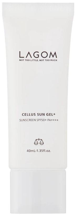 Гель для ухода за загаром для лица Lagom Cellus Sun SPF50+, 40 мл