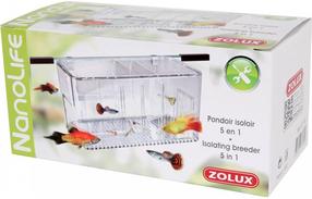 Zivju inkubators Zolux NanoLife Isolating Breeder, caurspīdīga krās., 20.5 cm