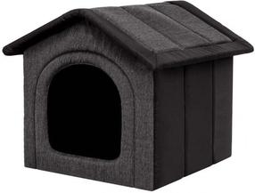Šuns būdelė Hobbydog Inari R5 BUIGZC2, juoda sp./grafito sp., R5