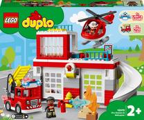 Konstruktorius LEGO® DUPLO® Gaisrinė ir sraigtasparnis 10970