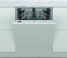 Įmontuojama indaplovė Whirlpool W2I HD524 AS, nerūdijančiojo plieno sp.