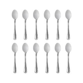 Šaukštas Domotti Natalia, nerūdijantysis plienas, sidabro sp., 12 vnt., 13 cm