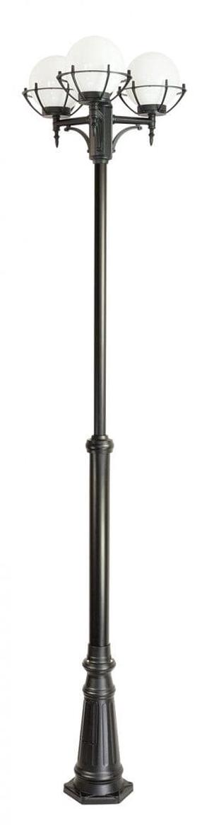 Brīvi stāvošs āra gaismeklis Su-Ma Kule 200, 60W, E27, IP43, melna krās., 26.2 cm x 180 - 280 cm