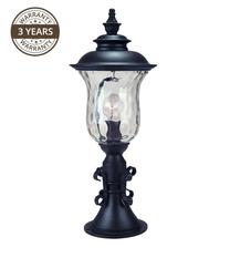 Pastatomas lauko šviestuvas Domoletti 007-PF, 60W, E27, IP43, ruda sp., 23 cm x 61 cm