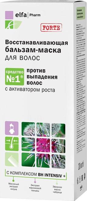 Маска для волос, бальзам Elfa Pharm Anti Hair Loss, 200 мл