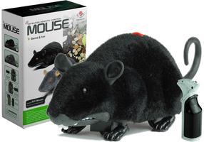 Radijo bangomis valdomas žaislas pelė Game & Fun, juoda sp.