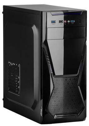 Arvuti korpus Akyga AK13BK, must v.