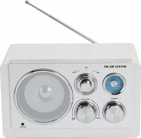Radio uztvērējs Denver TR-63, balta krās.