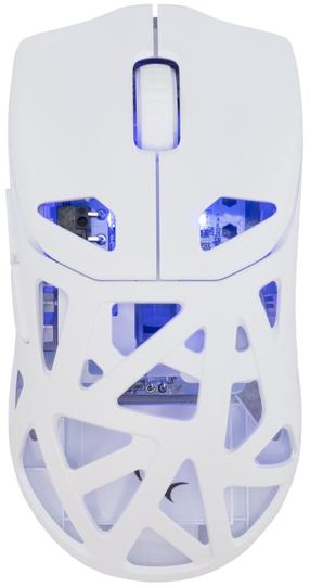 Bezvadu spēļu pele White Shark GM-5019, bluetooth, balta krās.